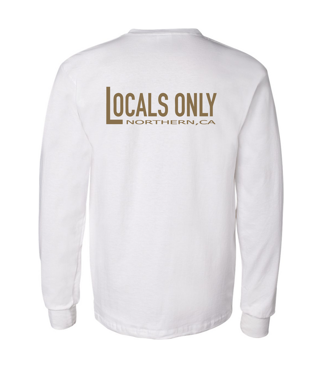 LOCALS ONLY LONG SLEEVE POCKET TEE