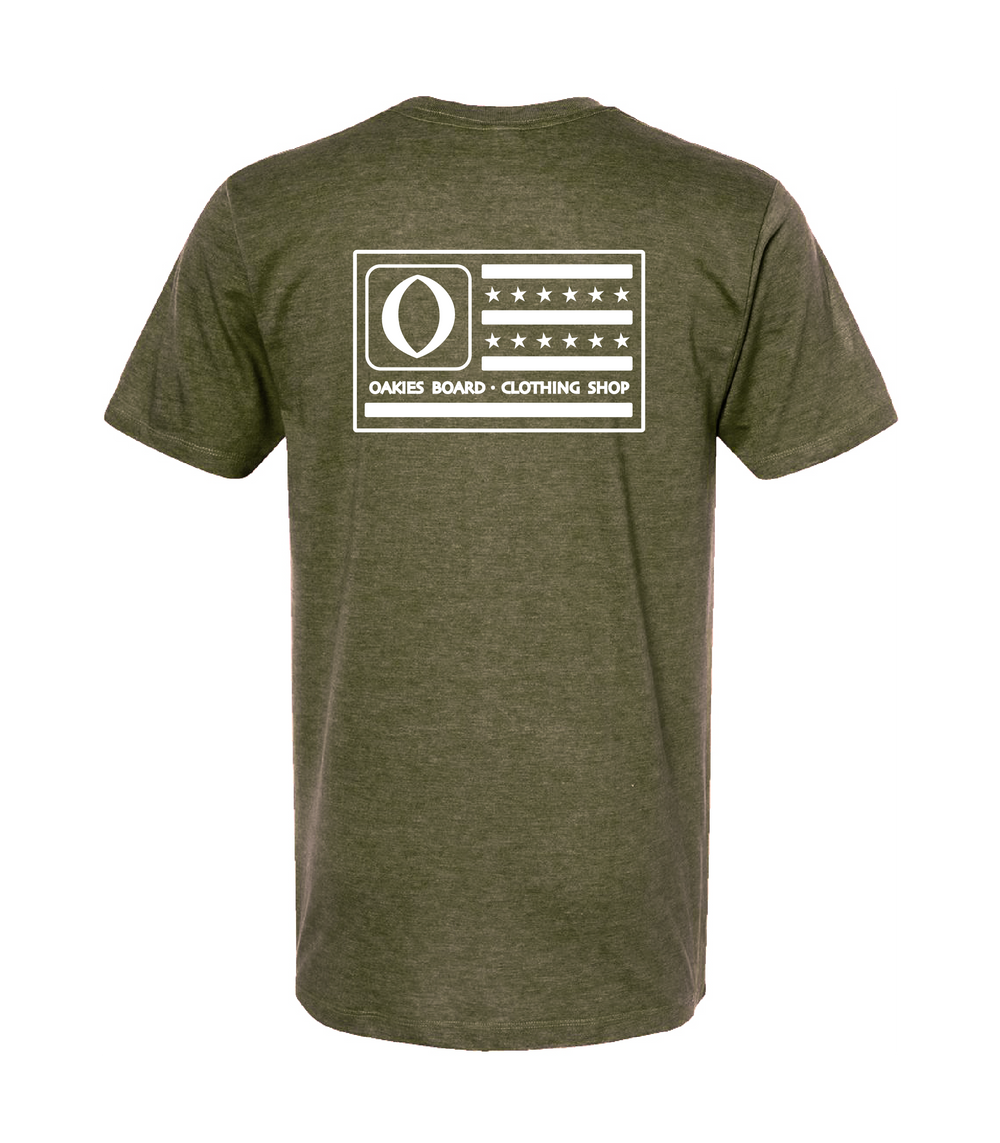 FLAG PATCH TEE SHIRT