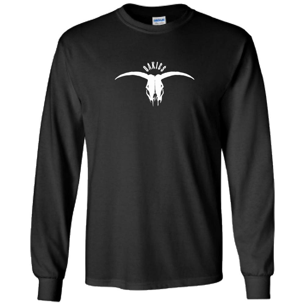 COWSKULL LONG SLEEVE TEE SHIRT