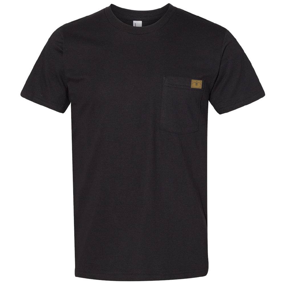 WESTERN PATCH POCKET TEE SHIRT