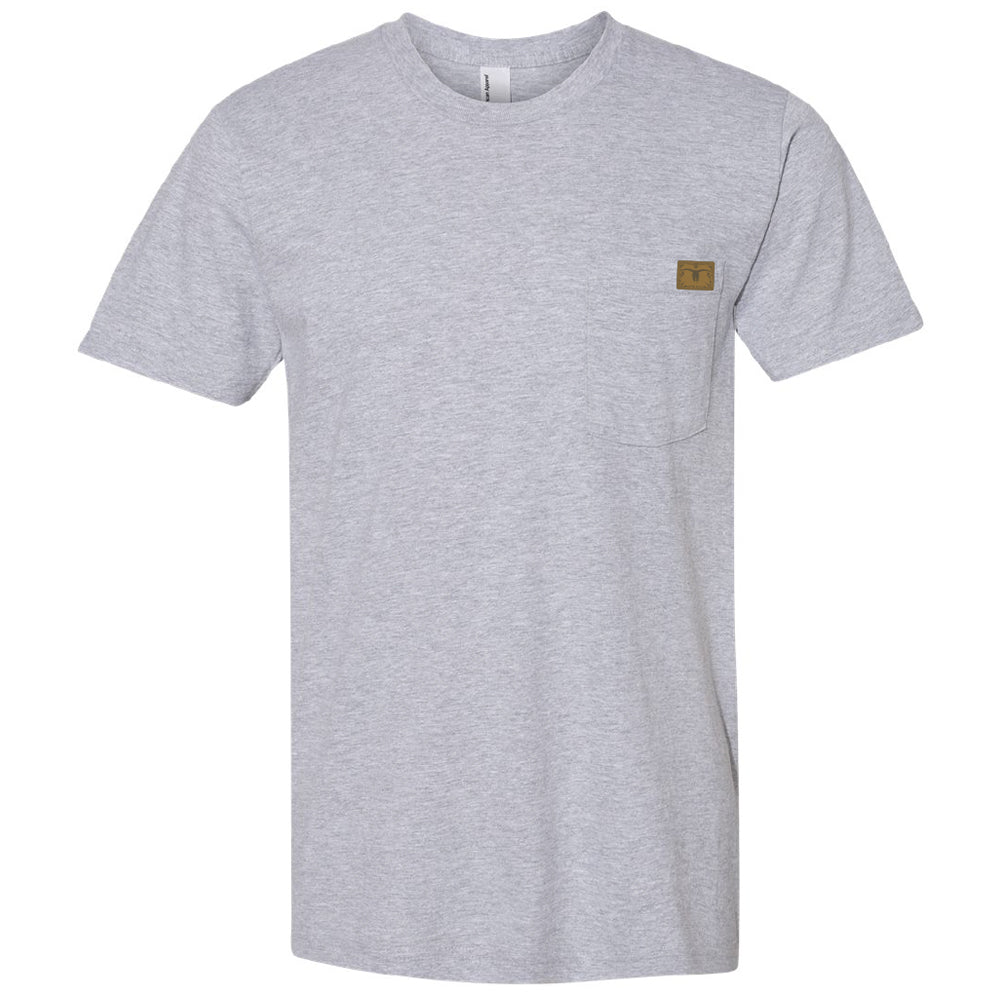 WESTERN PATCH POCKET TEE SHIRT