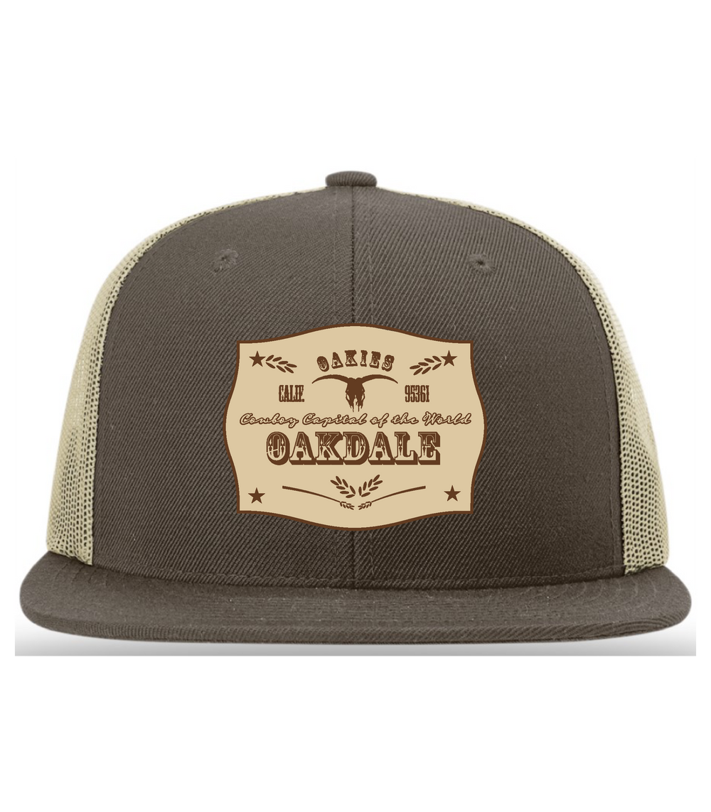 BUCKLE PATCH FLATBILL MESH SNAPBACK
