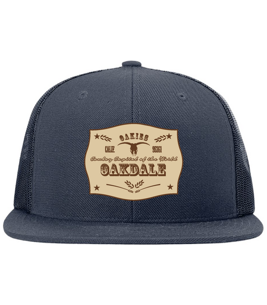 BUCKLE PATCH FLATBILL MESH SNAPBACK