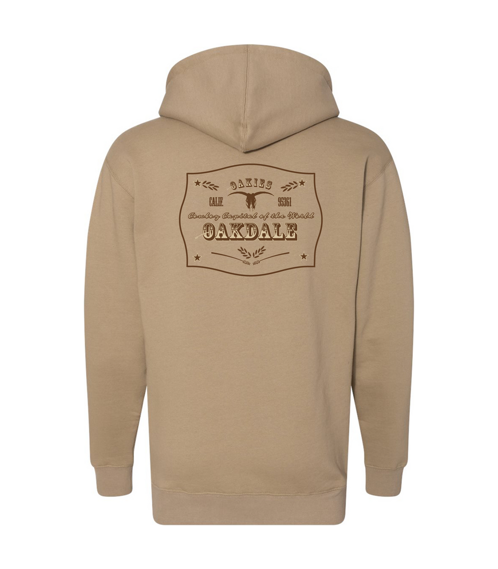 OAKDALE BUCKLE HOODED SWEATSHIRT