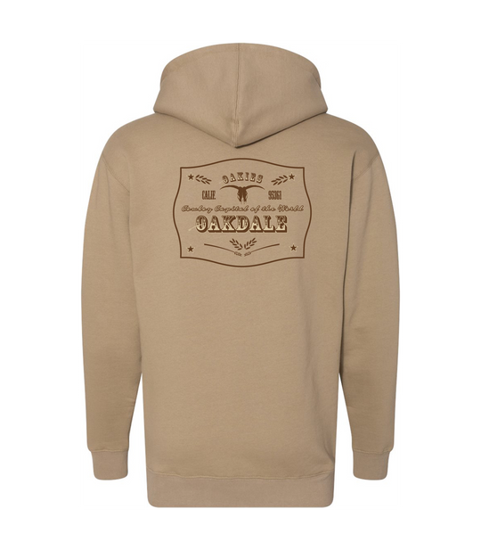OAKDALE BUCKLE HOODED SWEATSHIRT