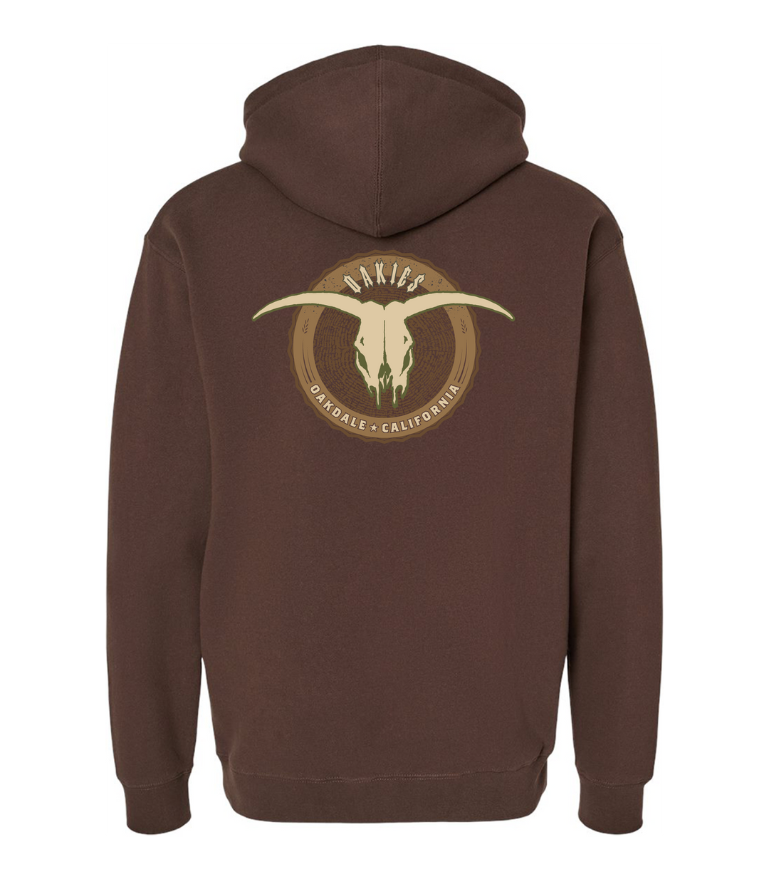 WOODGRAIN SWEATSHIRT HOODED