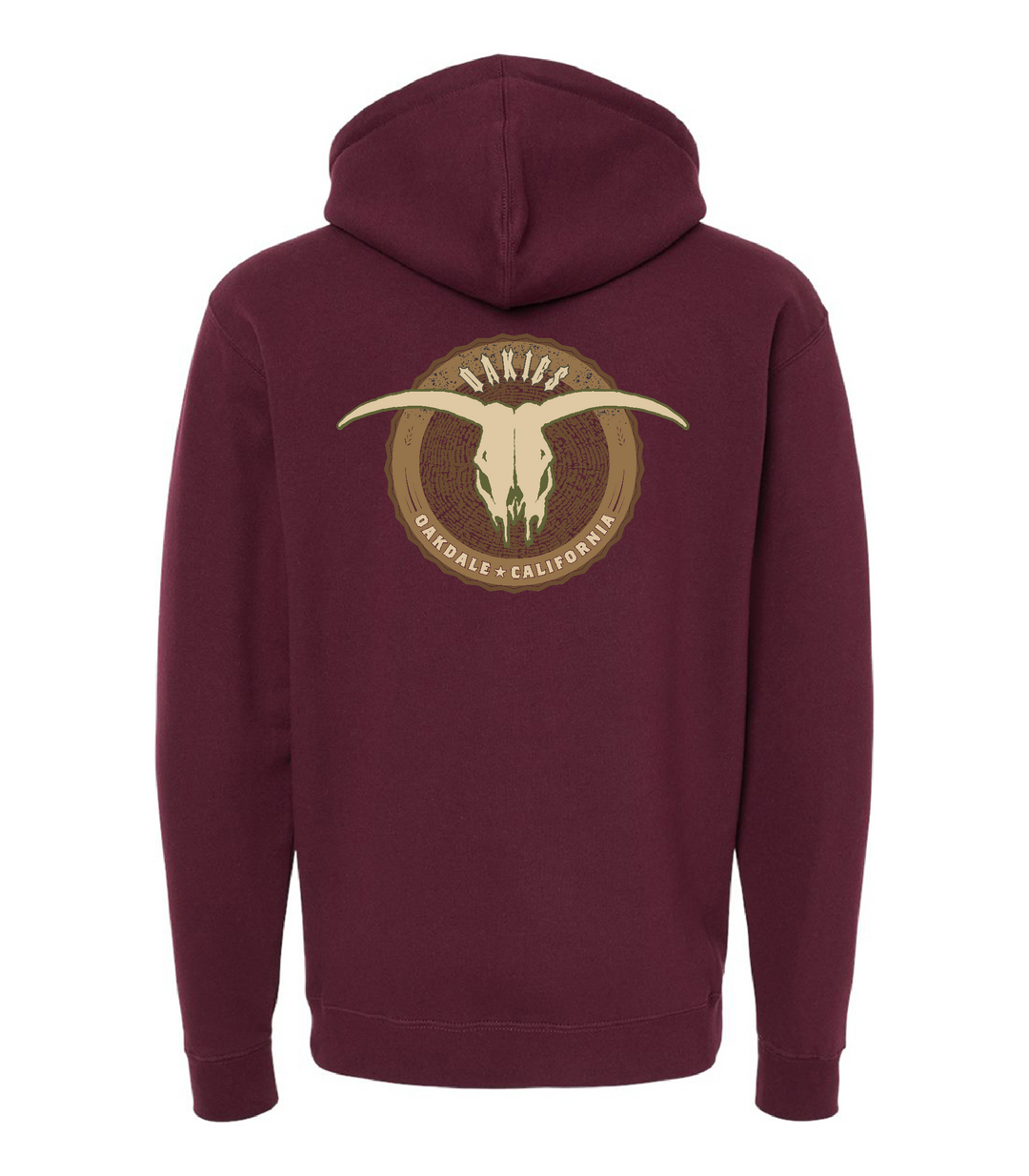 WOODGRAIN SWEATSHIRT HOODED