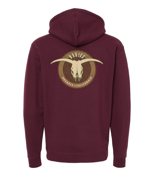 WOODGRAIN SWEATSHIRT HOODED