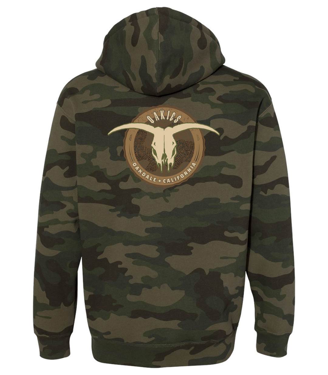 WOODGRAIN SWEATSHIRT HOODED