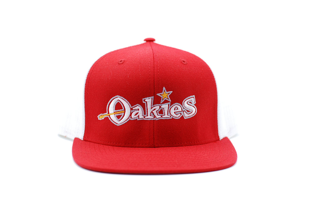 ORIGINAL LOGO FLATBILL MESH SNAPBACK